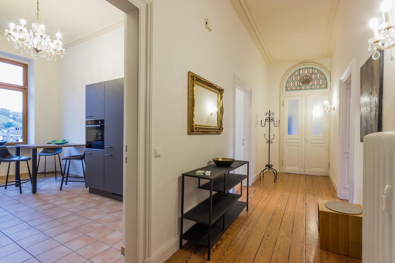 Fewo Schieferjuwel 1 Og Weingut Ca-Haussmann Apartman Traben-Trarbach Kültér fotó